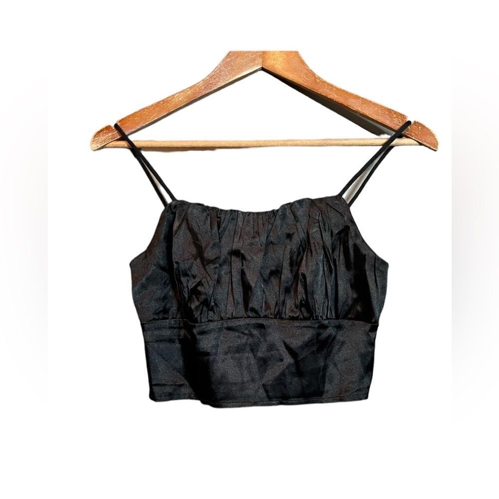 ‎3 for $30! Shein black cropped tank top